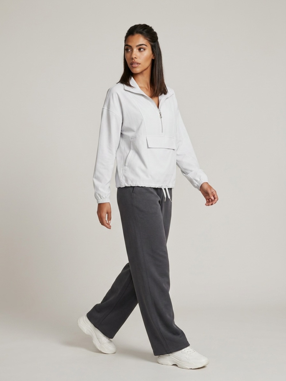 Mondetta Women's Half-Zip Active Popover Pullover - Picture 6 of 6